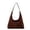 Brown, variant on Elegant Soft Shoulder Purse Crossbody Boho Handbag Casual Daypack Tote for Daily Commute Business
