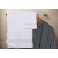 thumbnail image 5 of Utopia Towels 8 Piece Premium Towel Set, 2 Bath, 2 Hand, and 4 Washcloths, 100% Ring Spun Cotton, Highly Absorbent Towels for Bathroom, Sports, and Hotel, White, 5 of 8