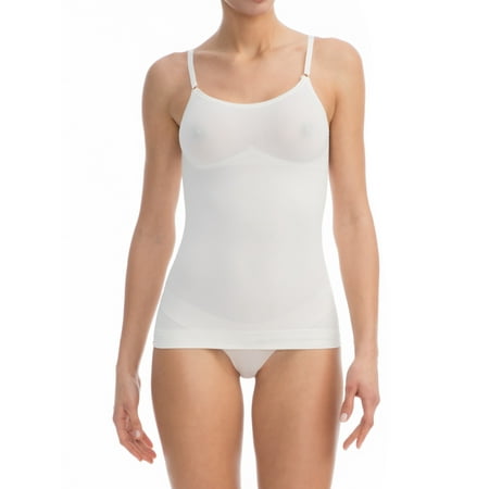 

FarmaCell BodyShaper 607B (Ivory L/XL) Shaping vest adjustable straps breast push-up support - light and refreshing BREEZE fabric 100% Made in Italy