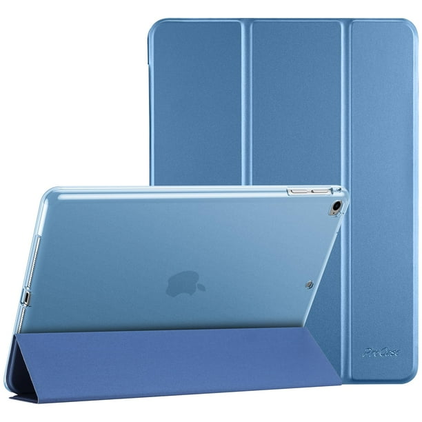 Funda Smart ProCase para iPad 9.7 6ª/5ª Gen, Air 2/Air 1 - Azul