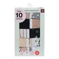 thumbnail image 2 of Kindly Yours Girl’s Cotton Hipster Underwear, 10-Pack, Sizes S-XL, 2 of 5