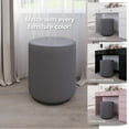 thumbnail image 5 of Boahaus Lyanna Makeup Vanity Stool with Soft Cushion, Grey (No Storage), 5 of 7