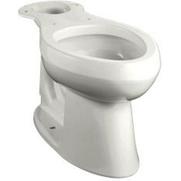 Kohler Highline Comfort Height Elongated Toilet Bowl With 12 In Rough White Walmart Com Walmart Com