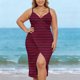 thumbnail image 2 of TaTaai Ladies Butterfly Solid Beach Cover Up Wrap Skirt with Tie Waist Sheer Lightweight Long Dress Chiffon Sarong for Swimwear Vacation Resort All Season Wear Gift, 2 of 9