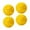 Yellow 4pcs, variant on funtasica Indoor Pickleball Balls Golf Hollow Ball 26 Holes Pickle Balls for Sanctioned Tournament Play Pickleball Accessories Training Yellow 6pcs
