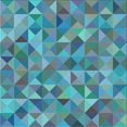 thumbnail image 1 of Ahgly Company Tapis d'Intérieur Lavable en Machine Carré Transitionnel Bleu Azur, 4 Pieds Carré, 1 of 7