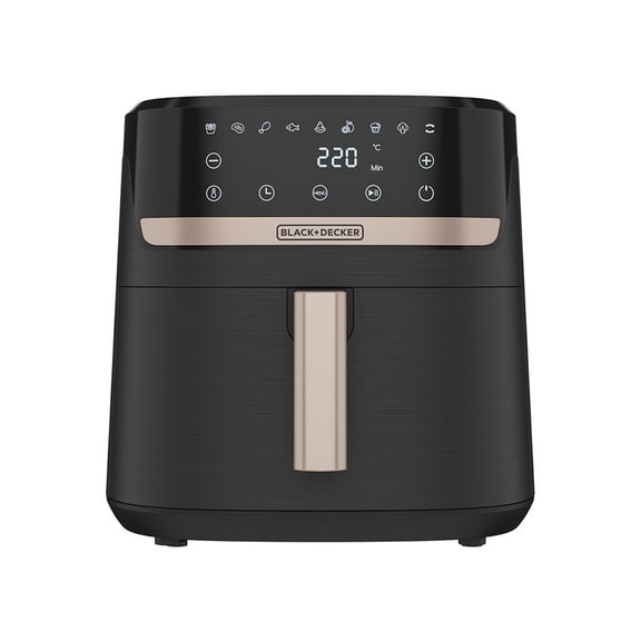 Freidora de Aire Black & Decker Purifry Digital 8L Negra