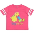 thumbnail image 3 of Inktastic Big Dinosaur Sister Girls Toddler T-Shirt, 3 of 5