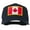 Navy, variant on Canada Flag Embroidered Patch Cap - White OSFM