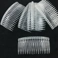 thumbnail image 3 of RABBITH 10Pieces Hair Combs Plastic Hair Side Combs 14 Straight Teeth Hair Clip Comb Bridal Wedding Veil Comb for Fine Hair, 3 of 9