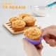 thumbnail image 2 of Moldes de silicona reutilizables para hornear, moldes para muffins, moldes para cupcakes - 6 formas, 2 of 5