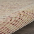 thumbnail image 6 of LR Home Pin Dots Spice Red Multi-color Stripes 9 Ft. x 12 Ft. Area Rug, 6 of 9