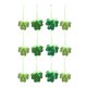 thumbnail image 2 of 24pcs Day Patrick Foams Shamrock decorativo colgante para la decoración del partido, 2 of 6