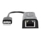 thumbnail image 2 of Adaptador LAN Ethernet, Adaptador Ethernet USB2.0 a Adaptador Ethernet Adaptador Ethernet para computadora Artesanía excepcional, 2 of 9