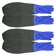 thumbnail image 4 of BRIGHTFUFU 2 pares de guantes largos de goma hasta el codo, impermeables, guantes de limpieza de cocina, guantes largos de goma, guantes para lavar platos, guantes de seguridad industrial, 4 of 7