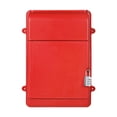 thumbnail image 4 of veasfak Boîte aux Lettres Murale Multifonctionnelle Verrouillable Grande Capacité Rouge, 4 of 9