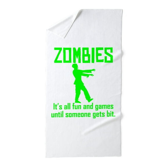 CafePress - Zombies - Large Beach Towel, Soft 30"x60" Towel with Unique Design