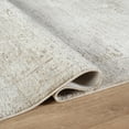 thumbnail image 6 of Pasargad Home Mona 4' x 6' Power-Loomed Cream/Taupe Rug, For Indoor Space and all Age of Group, 6 of 7
