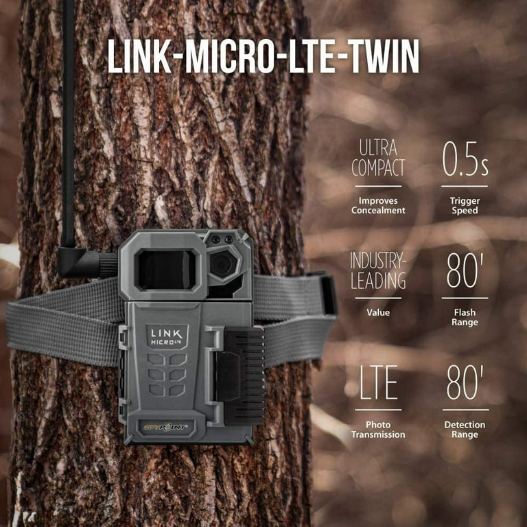 Spypoint Link Micro LTE purchases AT&T Twin Pack Cellular Trail Camera