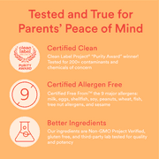 SmartyPants Organic Kids Multivitamin Probiotic Gummies, 120 Ct (2-Pack)