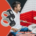thumbnail image 1 of 3Pcs Drumstick Control Clip, Vacemry Drumstick Training , 2Pcs Silicone Finger Grip Rings For Control And Rotation, Auxiliary Drumsticks Grips For Beginner Drummers, Practice Tools For Snare Drum And, 1 of 3