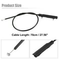 thumbnail image 5 of Vehicle Engine Front Hood Release Cable for BMW X5 E53 1998-2006 Replaces 51238408134, 5 of 6