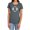 Charcoal, variant on JLA Green Lantern Logo Women's T Shirt, Charcoal, Medium
