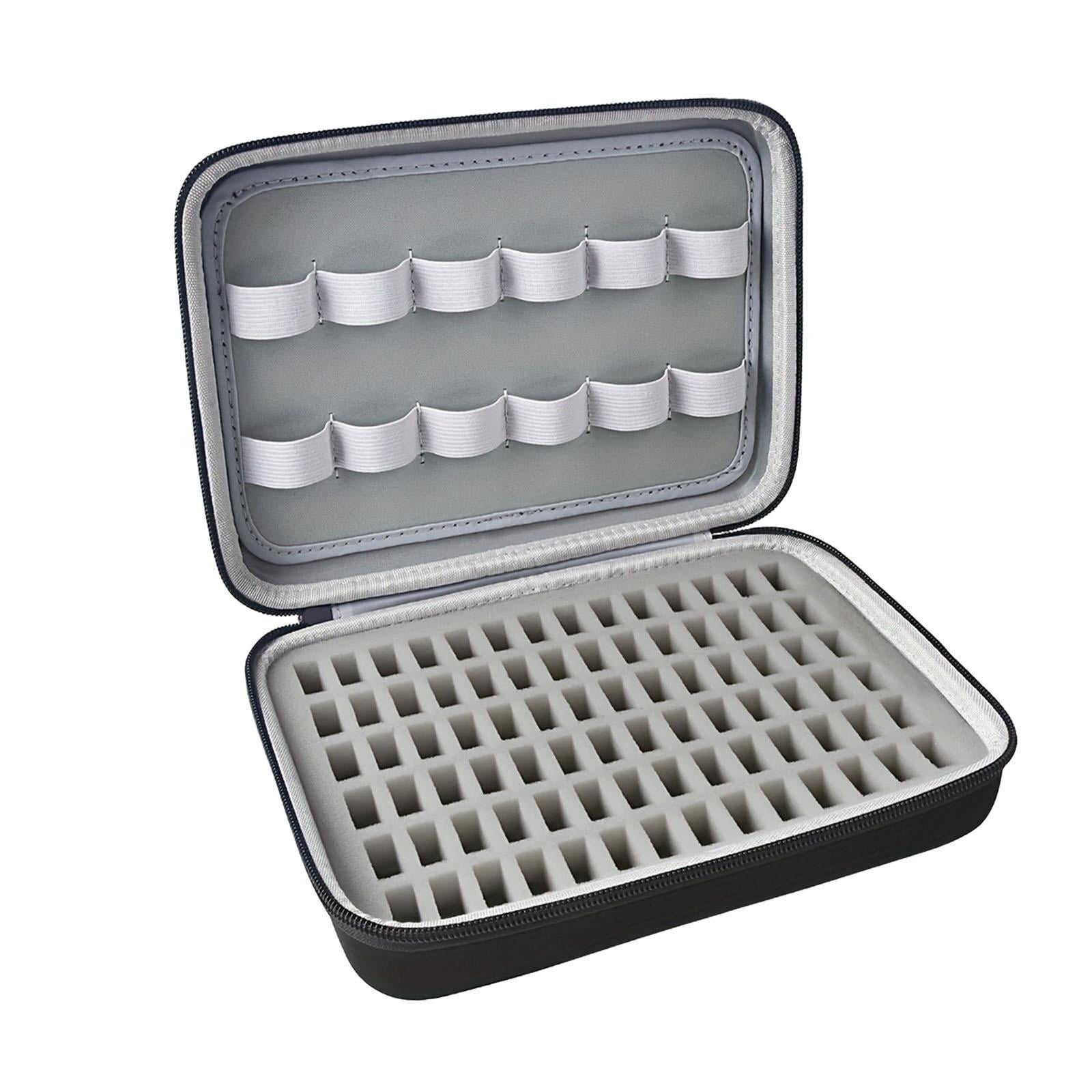HILABEE Bobbin Box, Machine Bobbin Organizer Case, Empty Bobbins Spools Box.Sewing Craft Case Storage Organizer for Sewing Machine