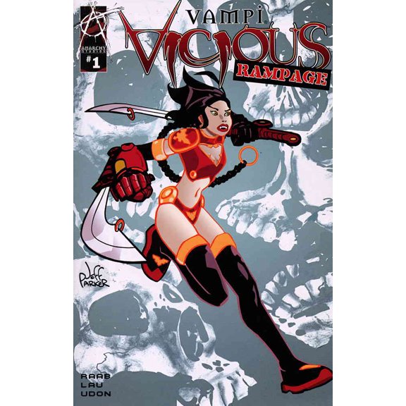 Vampi Vicious Rampage #1B VF ; Anarchy Comic Book