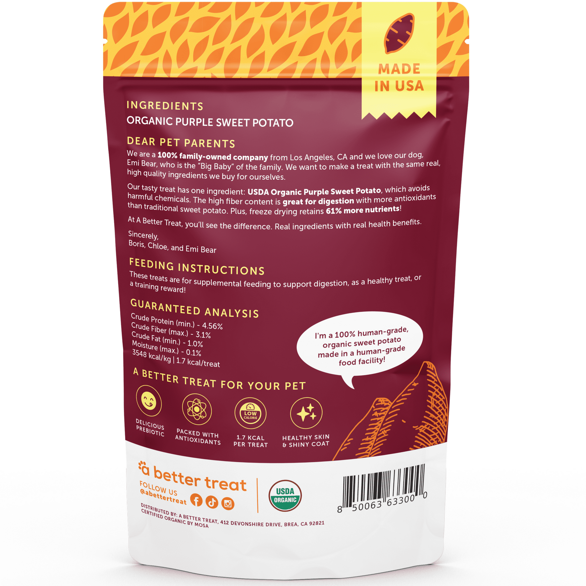 (Pack Of 5) A Better Treat Dog Treat 1 Oz