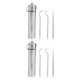 thumbnail image 3 of Yuarrent 3 piezas de palillos de con soporte para adultos y personas mayores, organizador de herramientas para , viajes de oficina, regalos de Plata 2Conjunto, 3 of 6