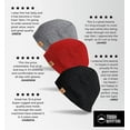 Tough Headwear Knit Beanie Winter Hats for Men and WomenToboggan Cap