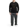 thumbnail image 5 of CafePress - Cute Alpaca - Men's Long Sleeve Loose Fit Cotton Dark Pajama Set, 5 of 6