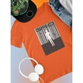 thumbnail image 3 of Abstract Man Techno Style T-Shirt Men -Image by Shutterstock, Male Medium, 3 of 4