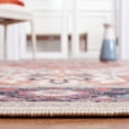 thumbnail image 6 of SAFAVIEH Journey Casey Oriental Machine Washable Area Rug, Ivory/Red, 4'4" x 6', 6 of 13