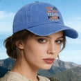thumbnail image 2 of Unisex Anniversary Print Style Fashion Visor Cap For Outdoor Activities And Everyday Wear Without Restriction, 2 of 4