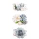 thumbnail image 1 of KAIYANG Pinzas para el cabello con flores de simulación, accesorios para el cabello para niñas (sección A), 3 piezas, COLOR 4, 1 of 5