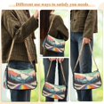 thumbnail image 4 of FORMRS Womens Shoulder Bag with Chain Strap Clutch Purse Cute Tote Handbag, Colorful Road at Night, 4 of 7