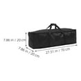thumbnail image 2 of FESTFENDS 2Pcs Portable Tripod Carrier Bag Oxford Cloth Lightweight Zipper Storage Case Black, 2 of 8