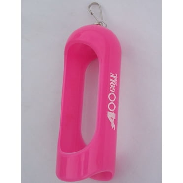 A99 Porte-Balles de Golf Rose avec Accessoires de Golf à Clipser - Tient 3 Balles Attachées au Sac de Golf, Excellent Cadeau pour Hommes et Femmes, Protection de Rangement pour Balles avec Crochet