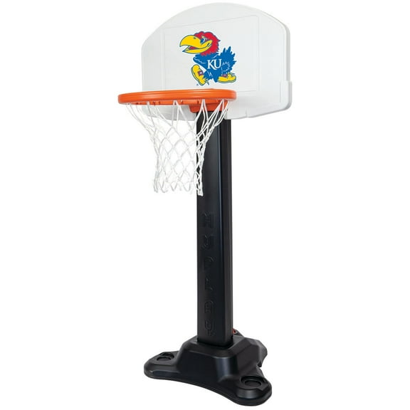 Kansas Jayhawks Rookie Stationary Basketball Set