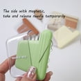 thumbnail image 4 of 10Pcs Hand Sewing Needle Set with Magnetic Box Threader Metal Embroidery Needle, 4 of 19