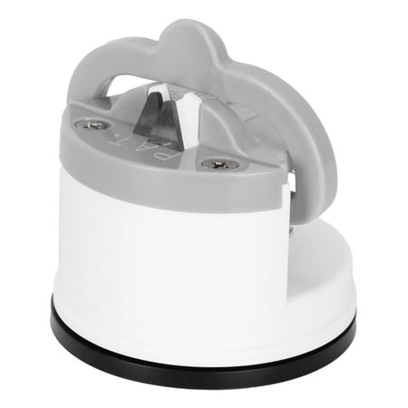 

Green Tungsten Steel Knife Sharpener High-quality Bottom Suction Cup 2.4x2.6in For Sharpening Kitchen Knives Fruit Knife It Is A Good Helper In The Kitchen. White