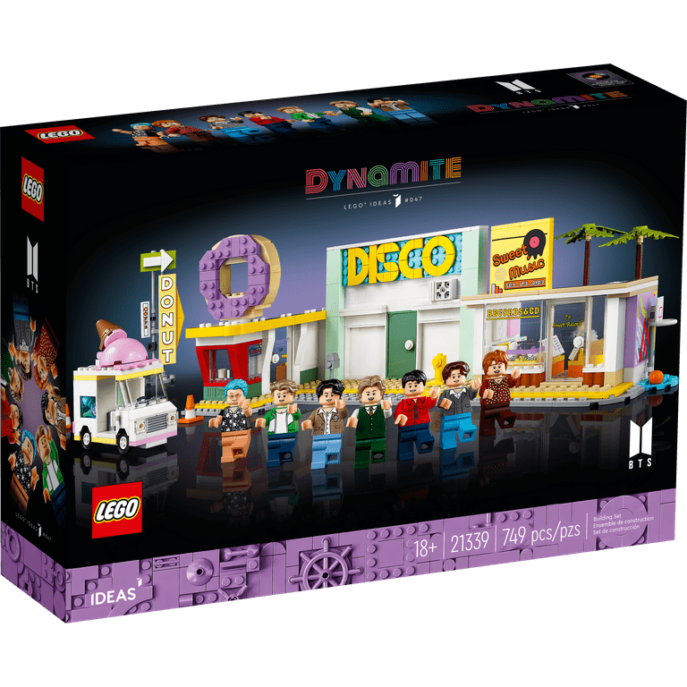 レゴ✕BTS Dynamite LEGO Ideas BTS Dynamite 21339 Building Set for Adults, Gift