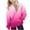 Pink, variant on SERTG Kids Winter Top Gradient Glitter Casual Printed Hoodie Long Sleeves with Pockets Hoodie Top for Children 5-15 Years(Black,14 Years)