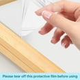 thumbnail image 6 of BplusZ Wood Stand Double Sided Drawing Board for Kids Art Easel, Brown, 6 of 7
