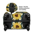 thumbnail image 2 of Fuzoiu Sunflowers Print Suitcase Cover,Washable Luggage Covers for Suitcase,Elastic Luggage Protector Cover,Scratch Resistant Travel Suitcase Covers-X-Large, 2 of 7