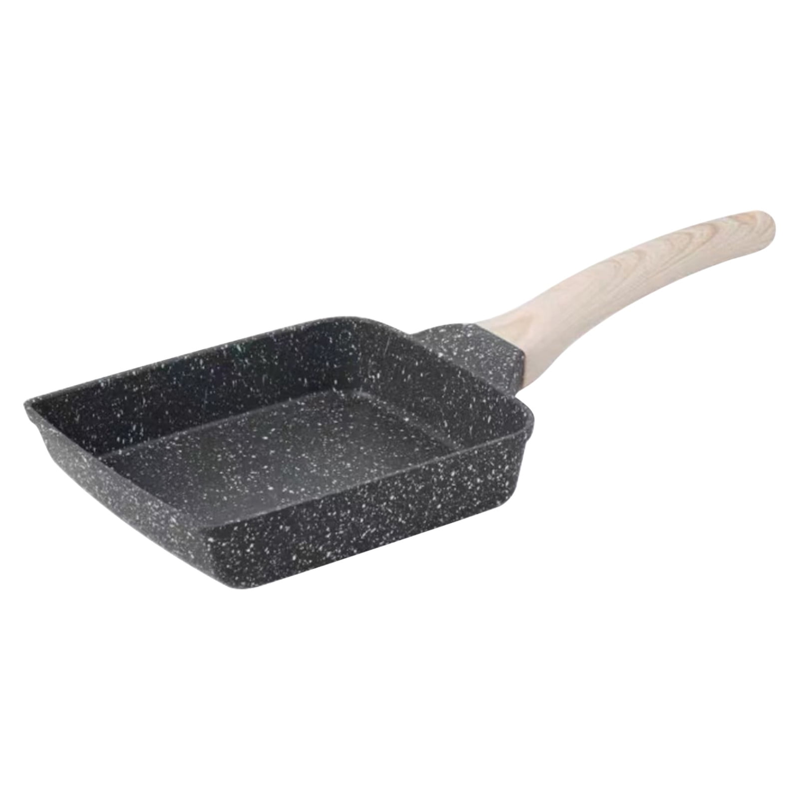 Burn Non Stick Frying Pan Steak Pan Maifan Stone Breakfast Pan Roll Pan Egg Pan Omelet Pan Pancake Pan Small Skillet Non Toxic Induction Compatible Gas Stove Oven Safe Easy Clean Healthy, HAODEJW