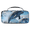 Blue, variant on Herdesigns Ocean Turtles Carrying Case for Nintendo Switch 2 with 20 Game Card Slots, Portable Travel Carry Case for Accessories and Console
