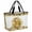 White Yellow, variant on Sunflower Giraffe Beach Bag for Women, Large Breathable Mesh Beach Tote Bag, Summer Botanical Checkered Watercolor Animals Sandproof Lightweight Travel Bags for Vacation Picnic Swimming Pool